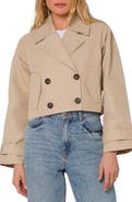 VELVET HEART Topanga Cropped Trench Jacket