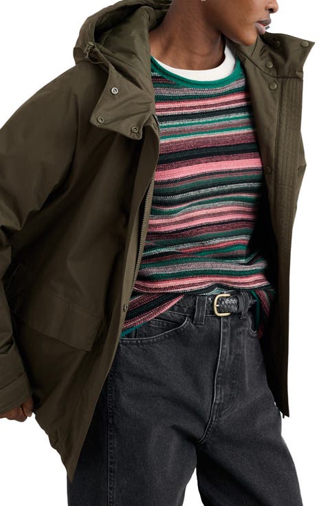 Potheras Hooded Waterproof Rain Jacket (Regular & Plus)