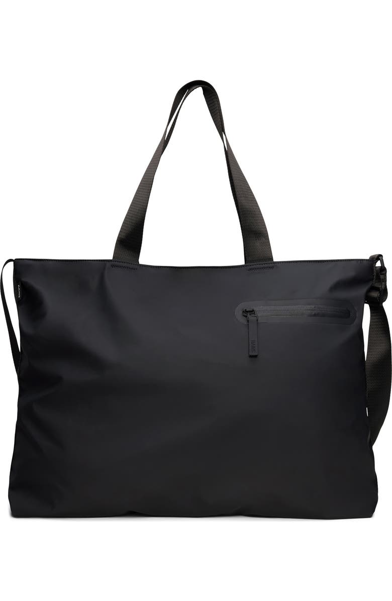 Rains Dash Messenger Tote Bag, Main, color, Black