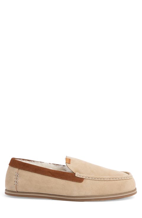 Hacienda Pewter Genuine Shearling Lined Slipper