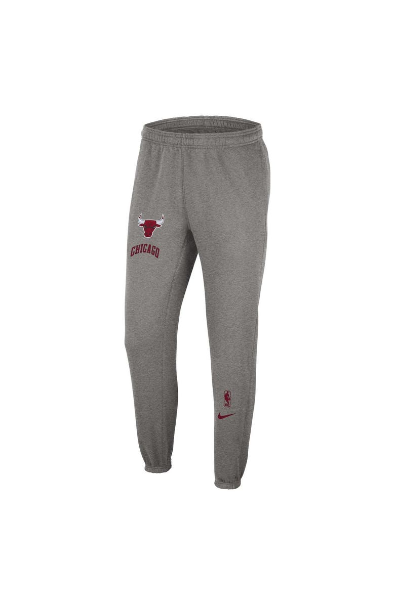 Nike Men's Nike Heather Charcoal Chicago Bulls 2022/23 City Edition Courtside Brushed Fleece Sweatpants, Alternate, color, 
