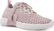 National Comfort Klarra Faux Pearl Embellished Sneaker