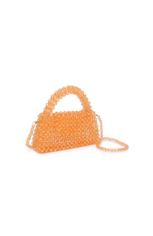 Moda Luxe Dolly Evening Bag In Orange