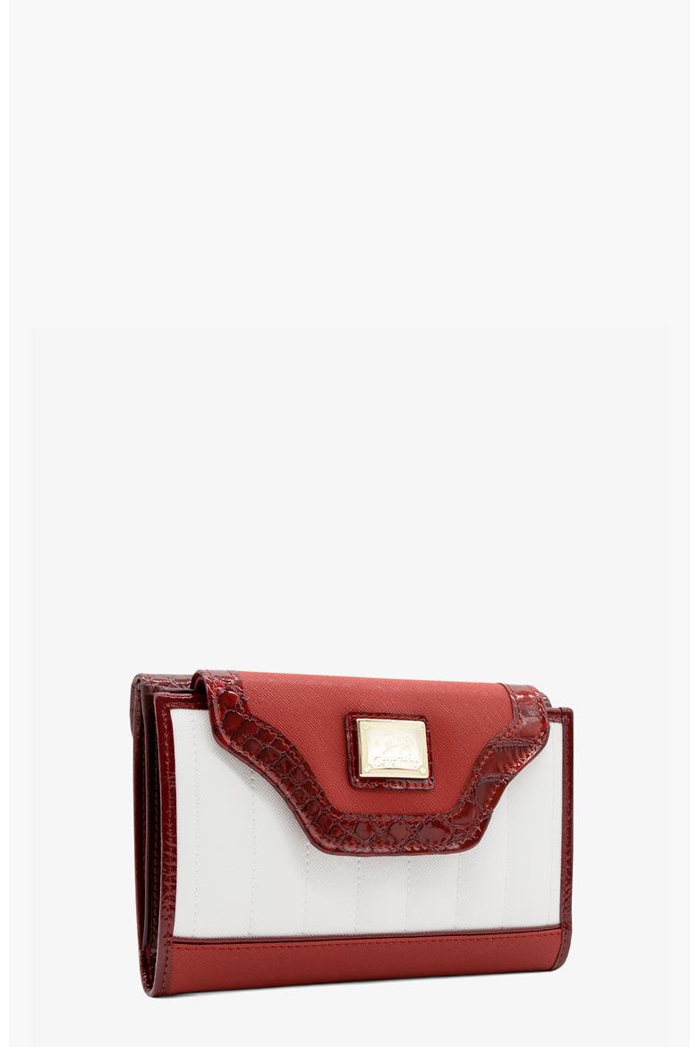 Grace Wallet 205, Alternate, color, Red / White