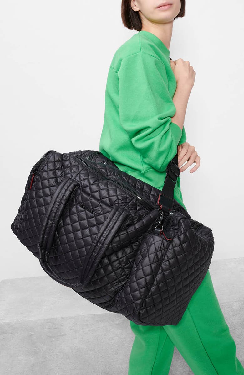 MZ Wallace Large Metro Team Quilted Nylon Duffle Bag, Alternate, color,