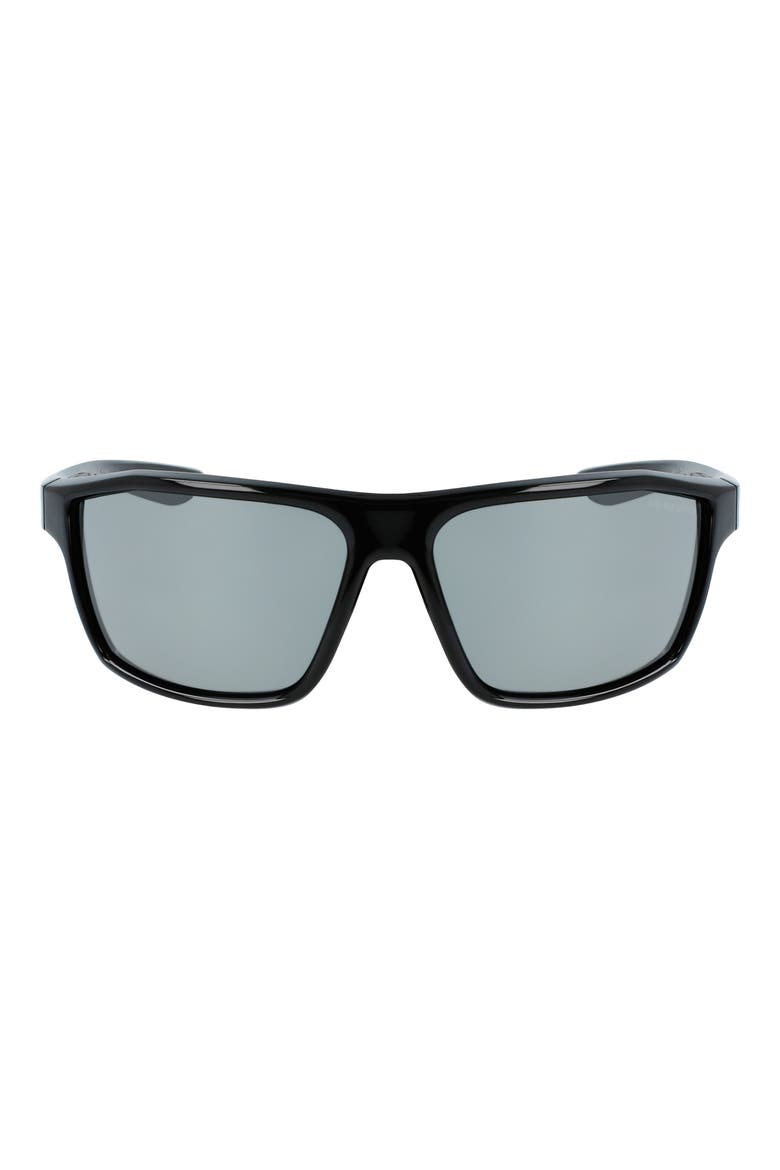 Legend 65mm Multi-Sport Sunglasses, Main, color, BLACK/GREY/SILVER FLASH