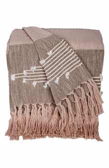 Adonia Fringe Throw Blanket
