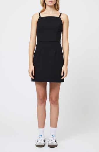 French Connection Whisper Square Neck Minidress