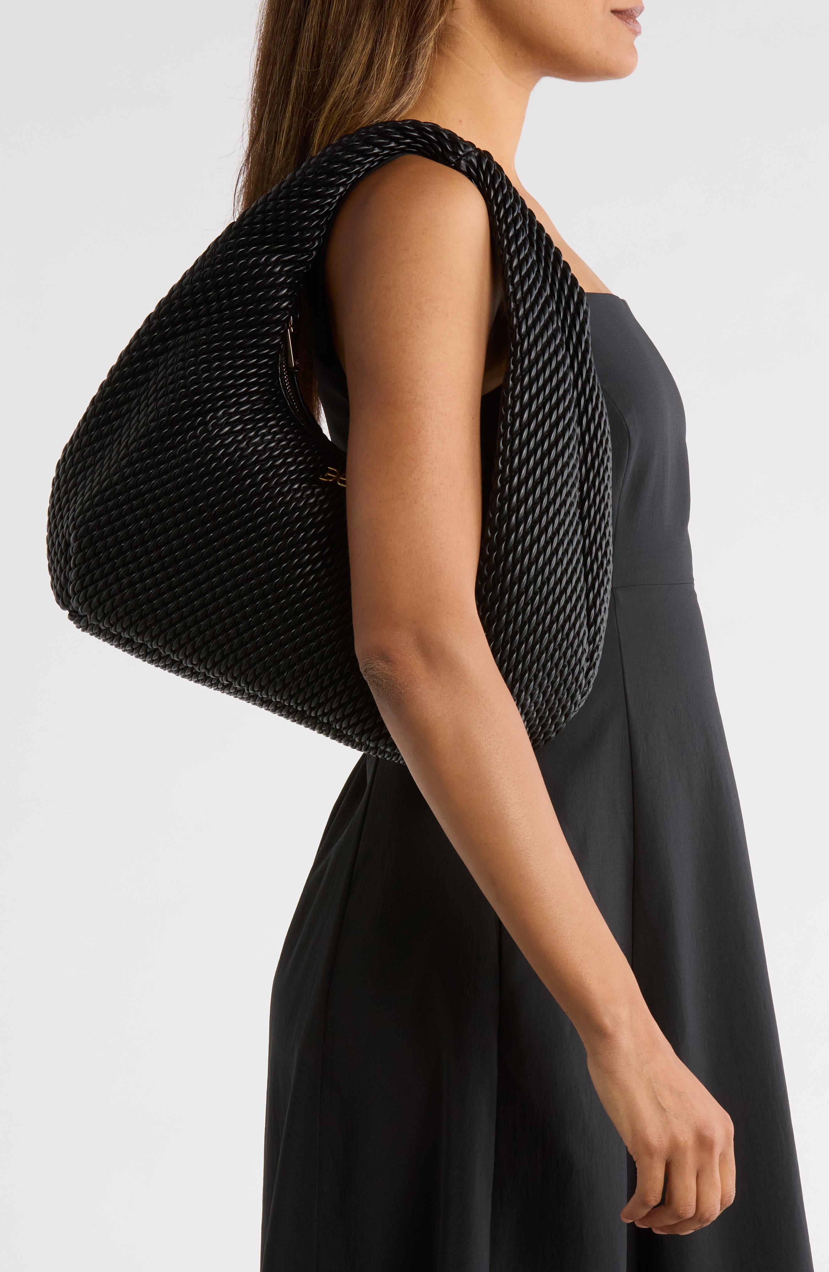 Sam Edelman Julia Hobo Bag, Alternate, color, Black