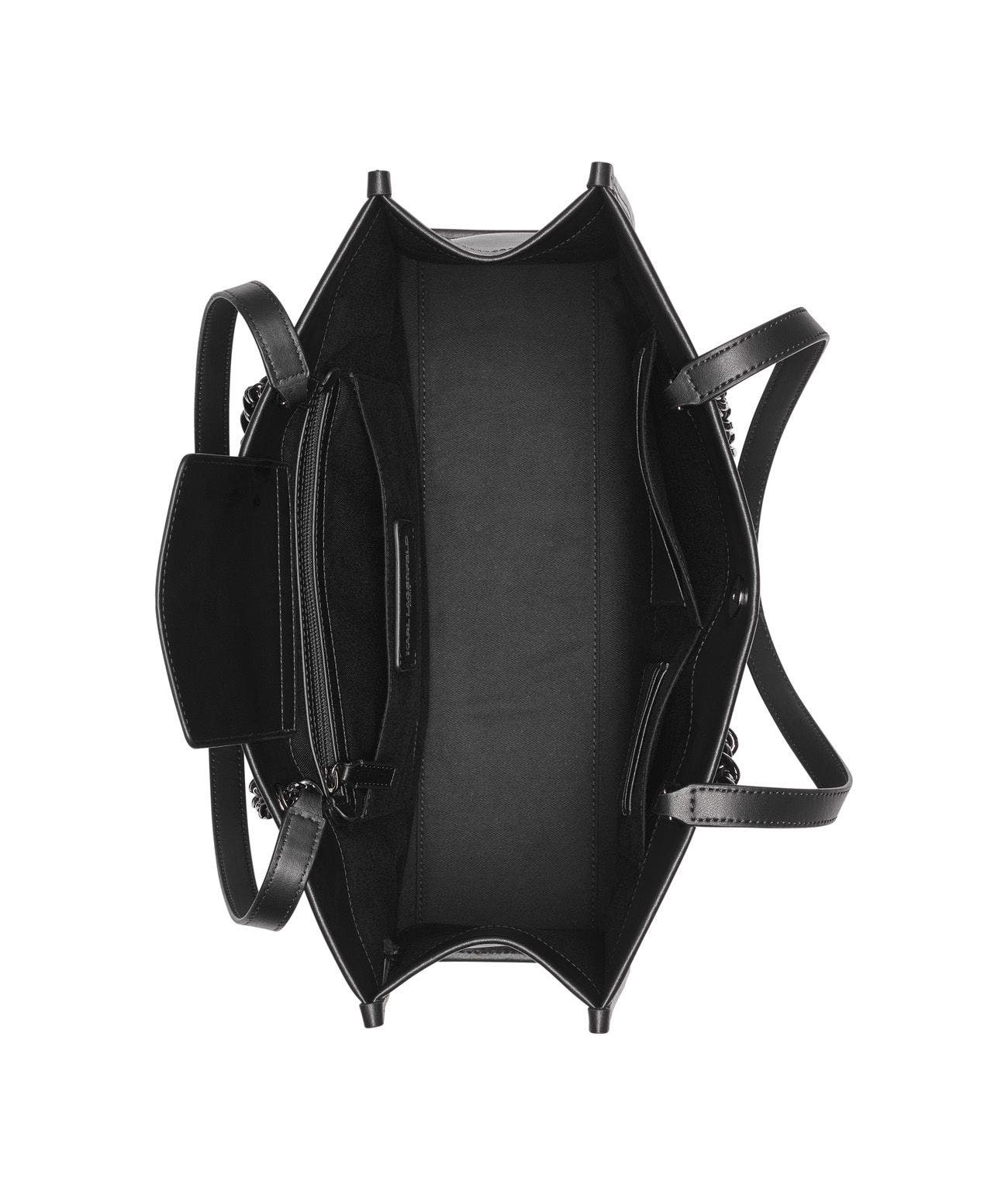 KARL LAGERFELD PARIS Savoie Tote, Alternate, color, Black