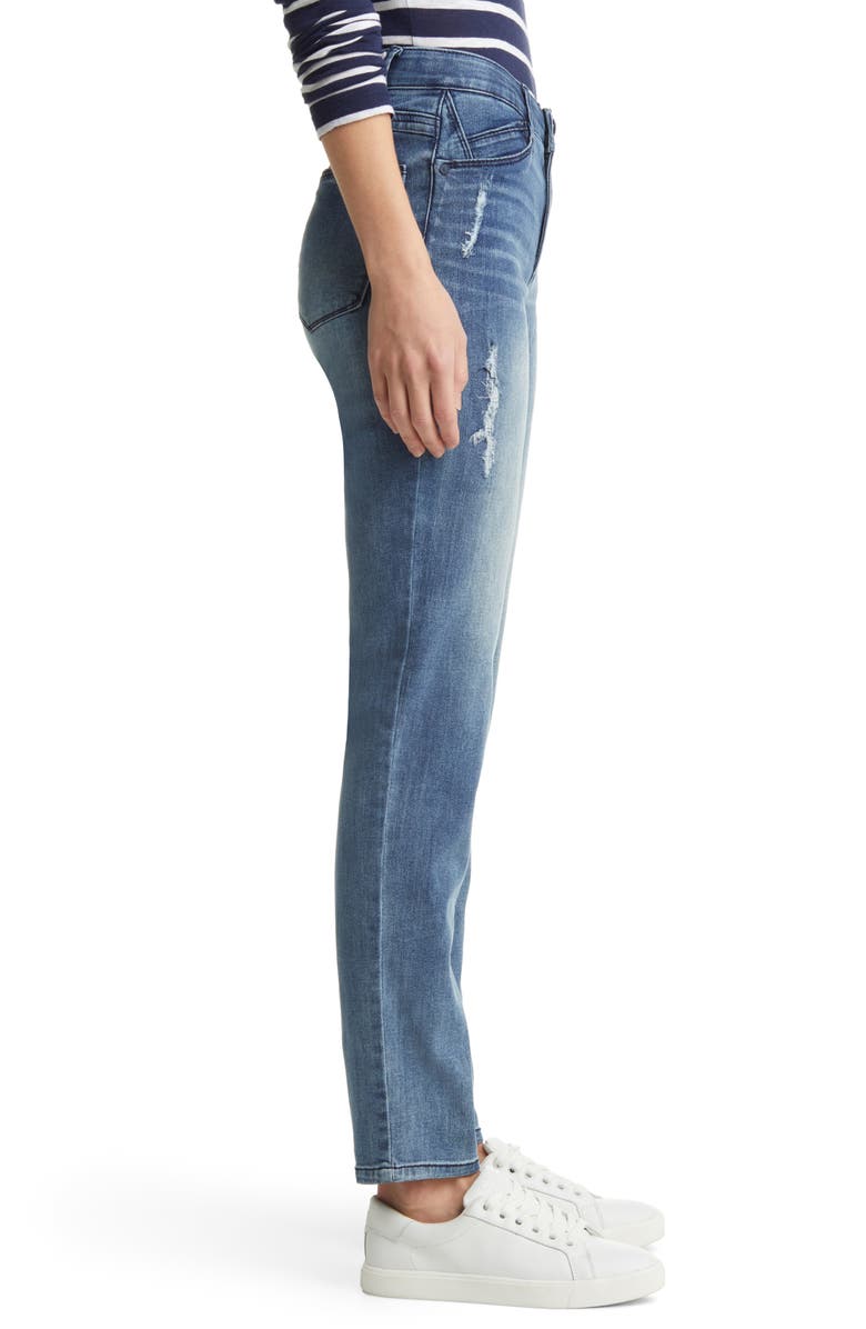 Wit & Wisdom 'Ab'Solution Mid Rise Straight Leg Jeans, Alternate, color,