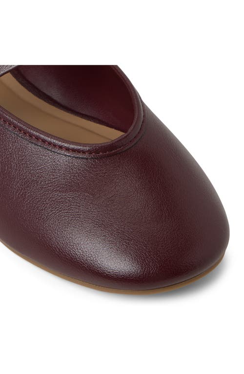 Call It Spring By Aldo Elyiaa Mary Jane Flat In Burgundy
