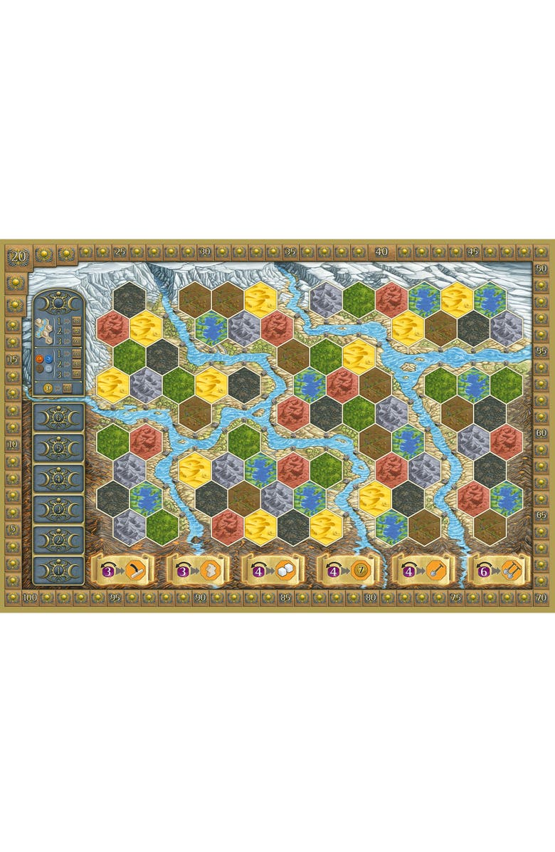 Capstone Games Terra Mystica Fire and Ice Expansion Strategy Board Game, Alternate, color, Multicolored
