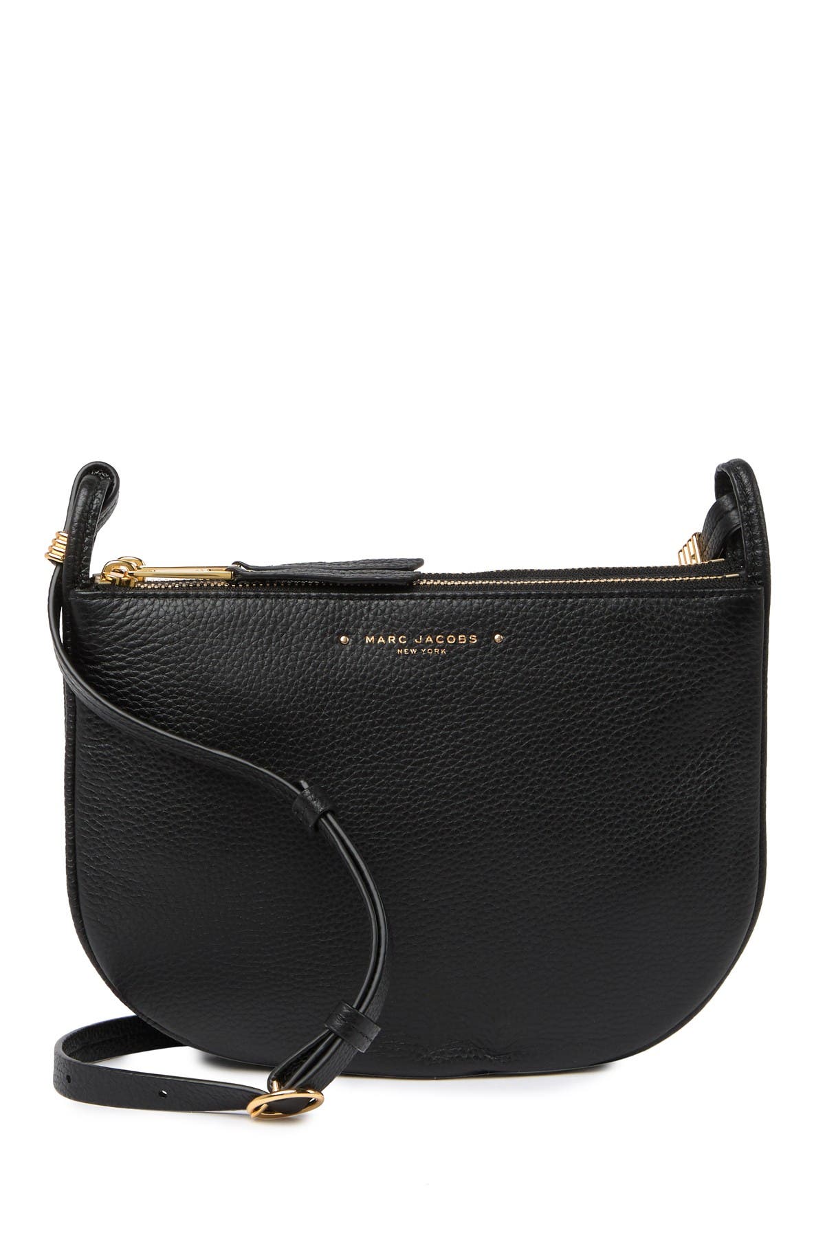 Marc Jacobs Supple Leather Crossbody Bag, Main, color, 