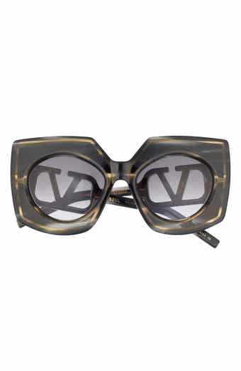 53mm Gradient Square Sunglasses