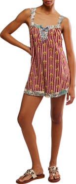 Free People Port Au Prince Sleeveless Romper