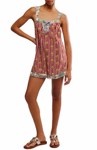 Free People Port Au Prince Sleeveless Romper