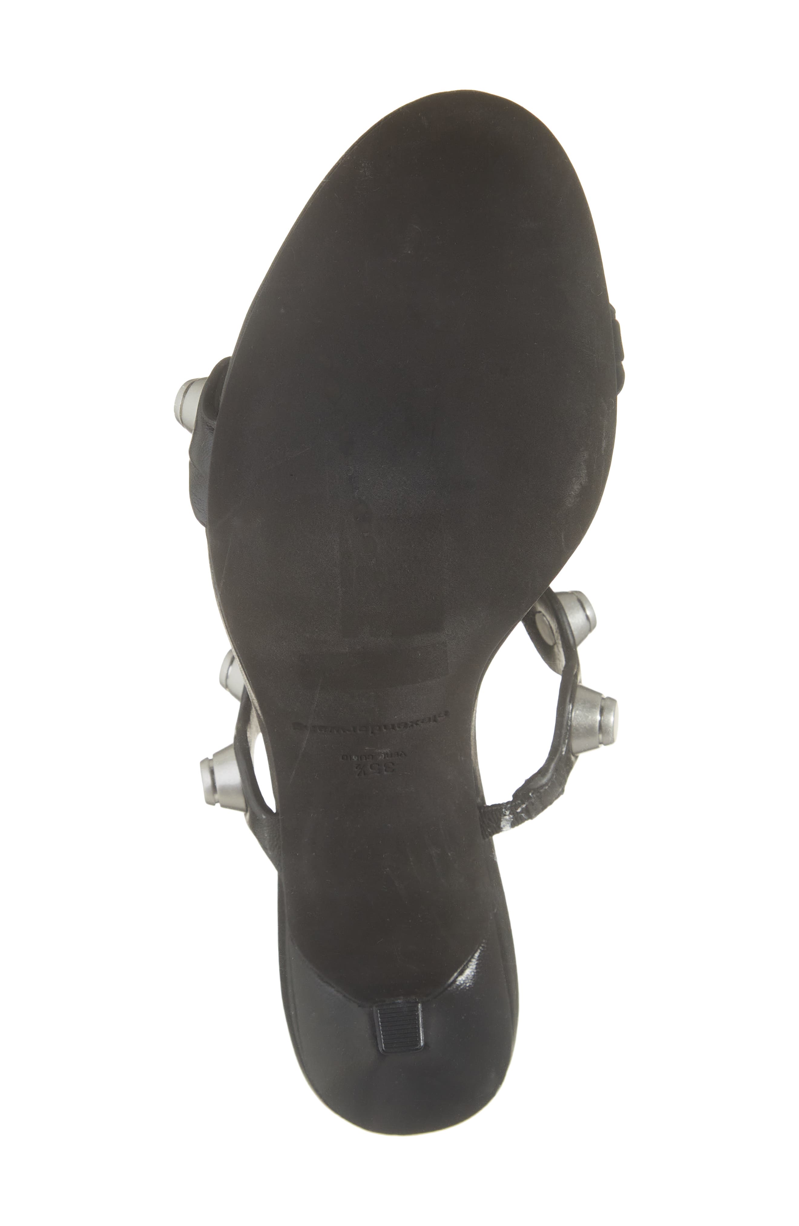 Alexander Wang Riot Ricco Stud Sandal, Alternate, color, Black