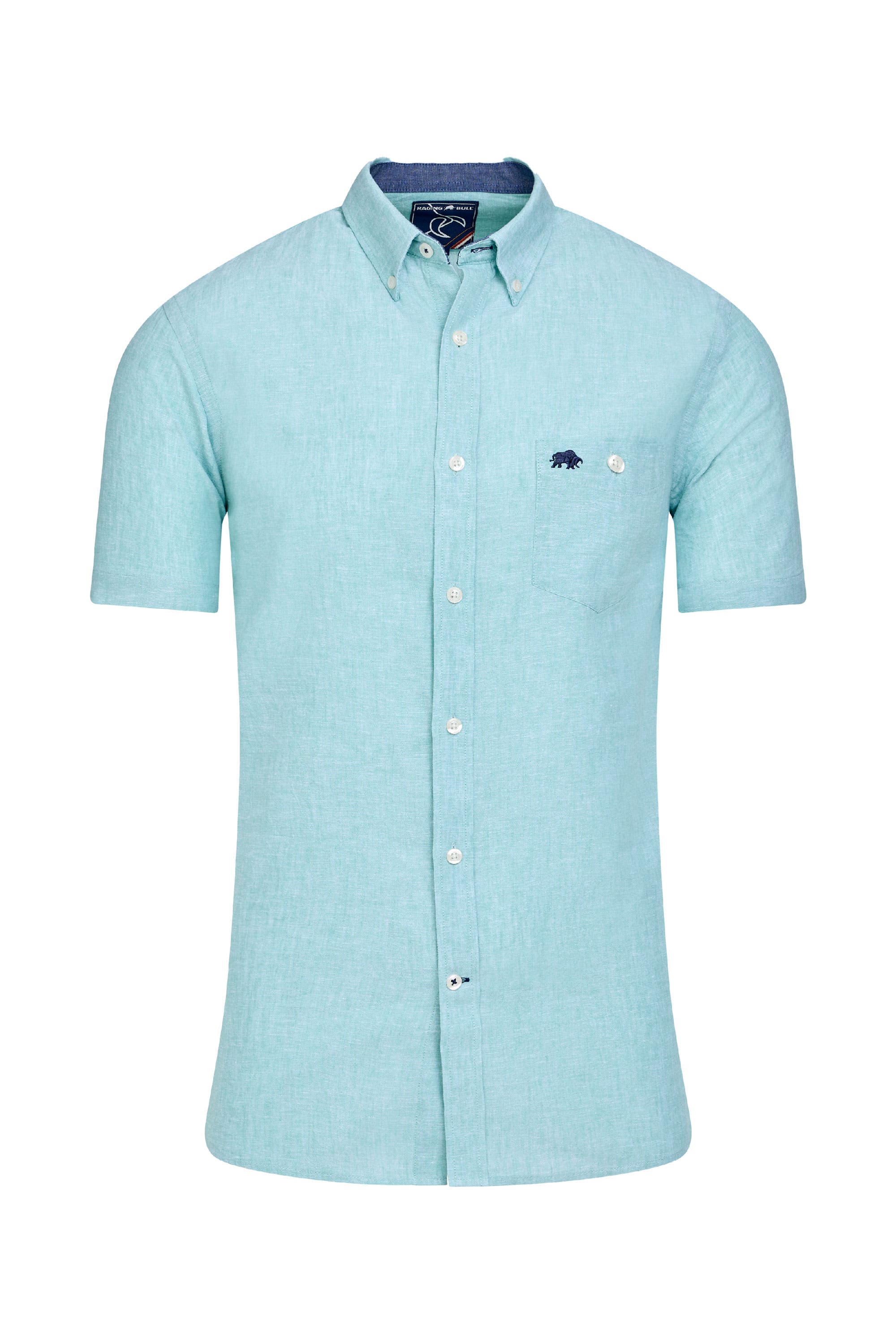 Short Sleeve Linen Blend Shirt - image 4