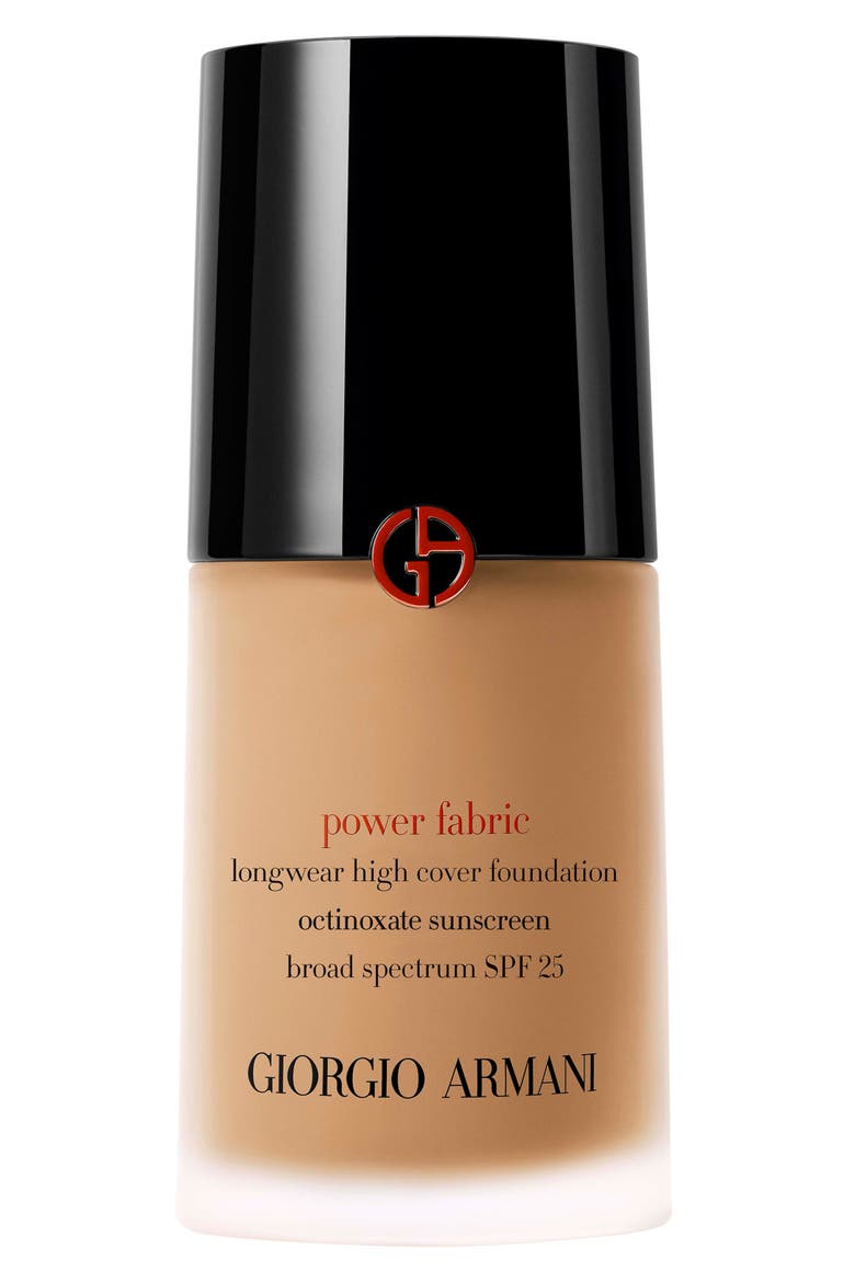 Giorgio Armani Power Fabric Full-Coverage Liquid Foundation with SPF 25, Main, color, 07.25 - TAN/WARM UNDERTONE