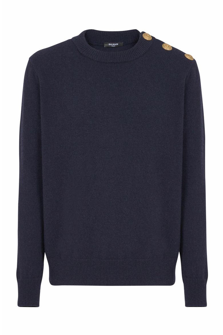 Eco-Cashmere Jumper, Alternate, color, Navy