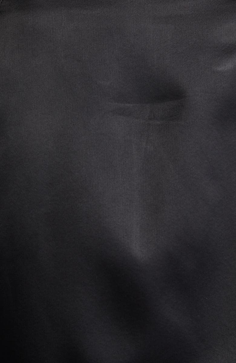 Rabanne Grommet Studded Oversize Satin Trench Coat, Alternate, color, 