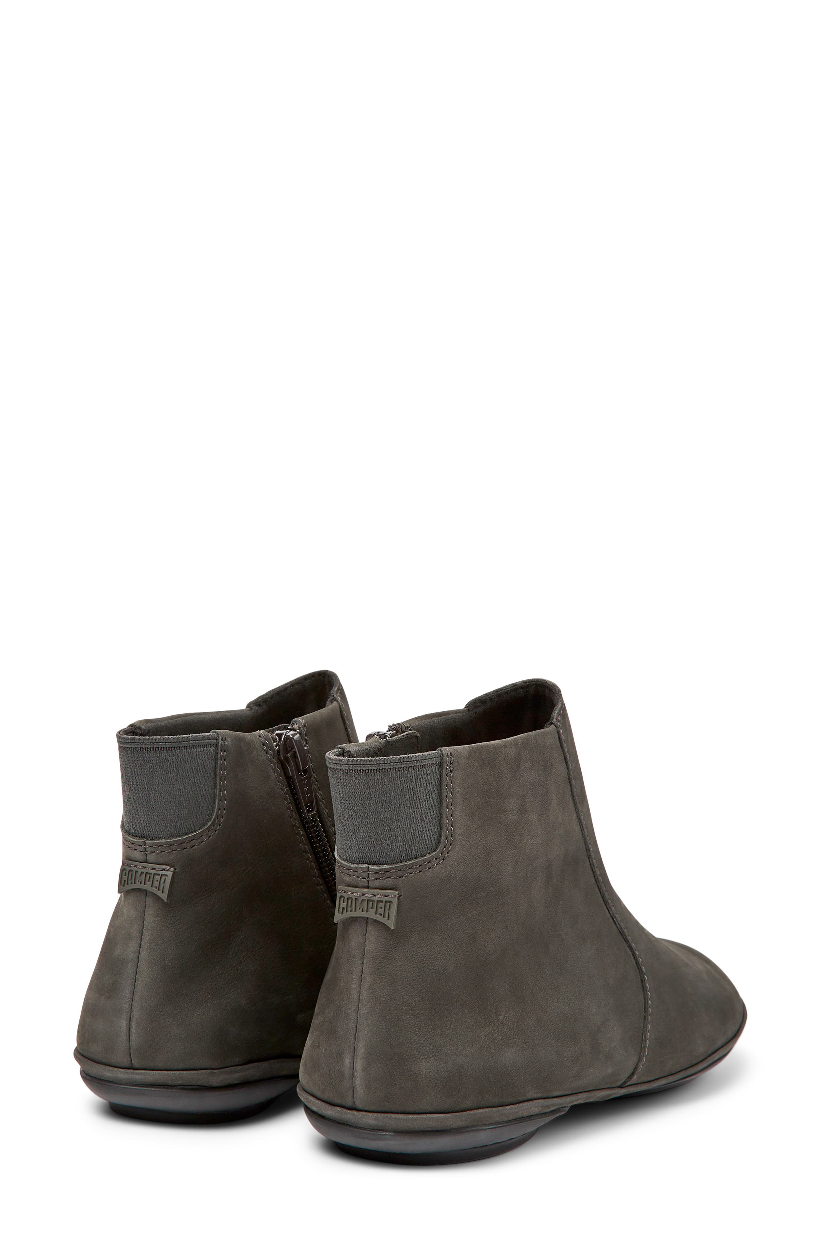 Right Nina Bootie, Alternate, color, DARK GRAY