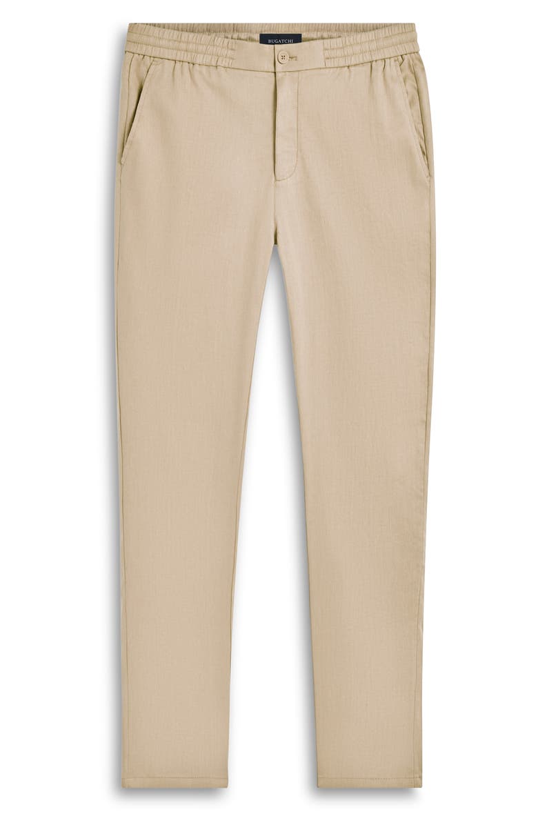 Bugatchi Stretch Cotton & Linen Pants, Alternate, color,