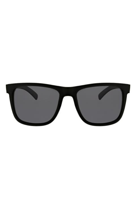 56mm Polarized Square Sunglasses