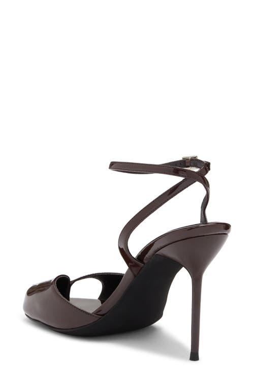 Jeffrey Campbell Fontaine Ankle Strap Sandal In Brown