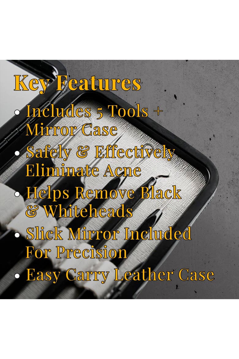 Acne & Blackhead Remover Skin Tool Set, Alternate, color, None
