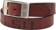 EAGLES WINGS LSU Tigers Brandish Leather Belt - Brown
