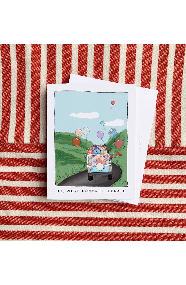 Ramus & Co Birthday Greeting Card Pack (3ct) "Oh, We're Gonna Celebrate", Alternate, color, Multi-Pack