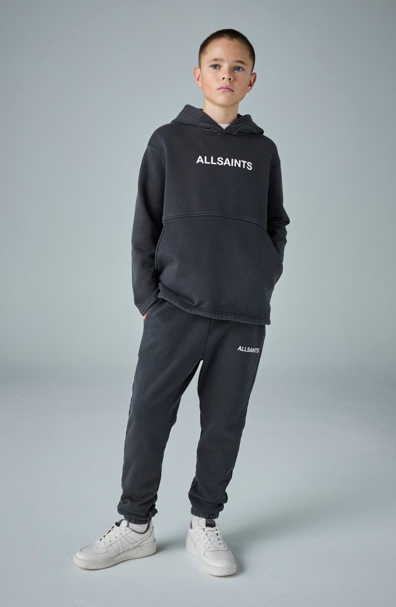 smALLSAINTS by ALLSAINTS Kids' Acid Wash Hoodie & Sweatpants Set, Alternate, color, Grey