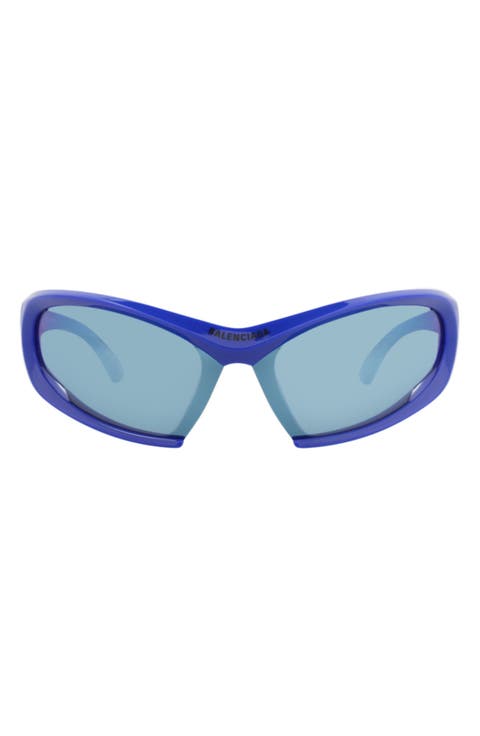 78mm Geometric Sunglasses