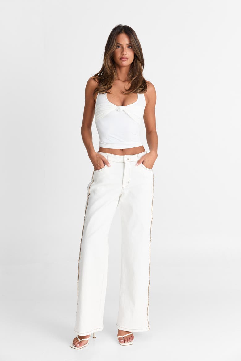 Cairo Jean, Alternate, color, White