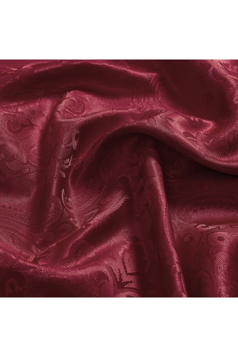 Caiden Elegance Damask Placemat, Set of 4, Alternate, color, Cranberry