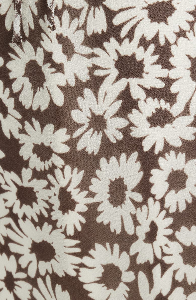 Rails Dahlia Mixed Print Maxi Dress, Alternate, color, Espresso Daisy Gingham Mix