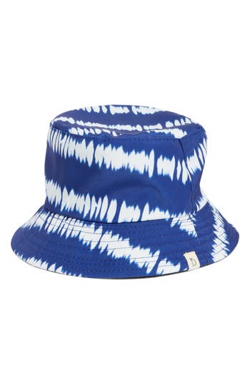 Area Stars Reversible Tie Dye Bucket Hat In Blue