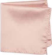 CONSTRUCT Solid Satin Pocket Square
