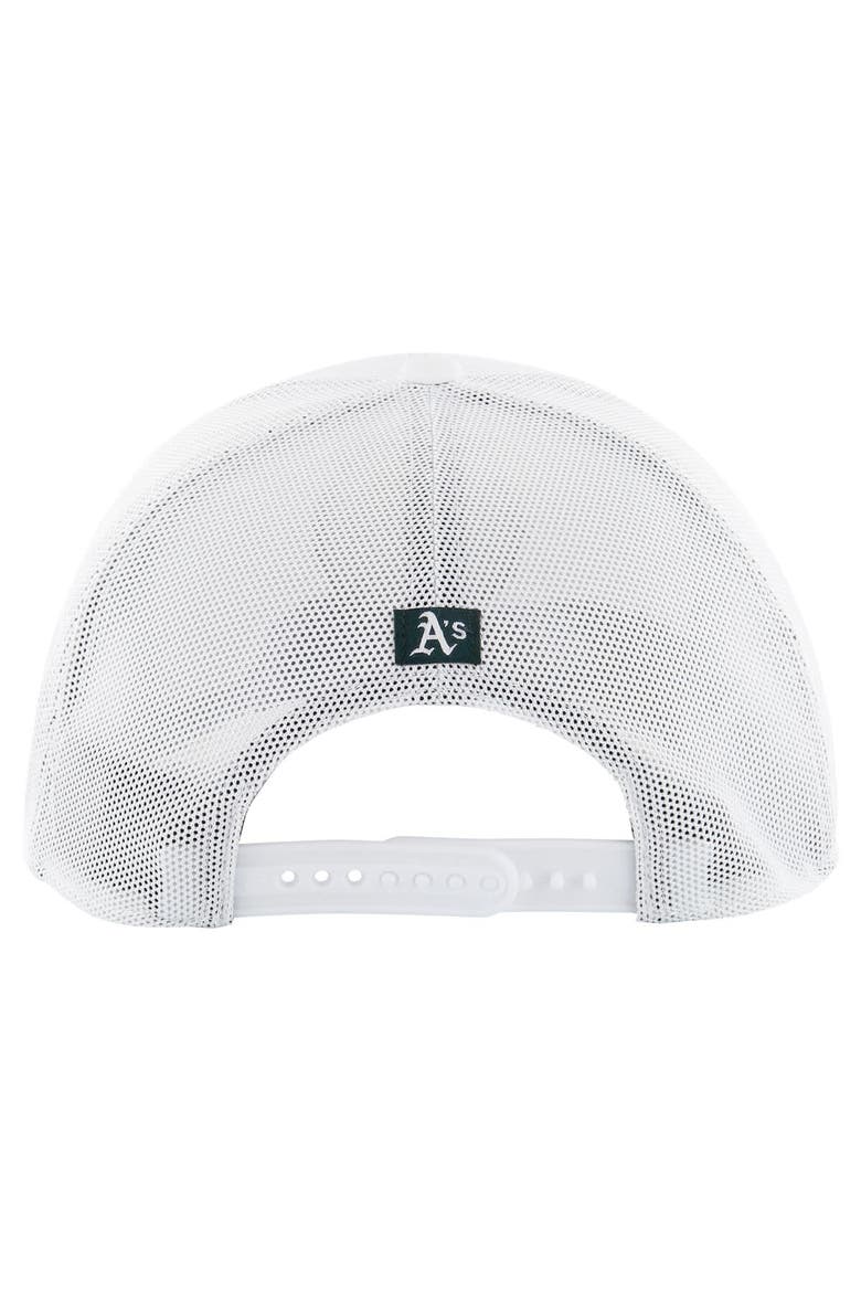 Men's '47 White Oakland Athletics Fairway Trucker Adjustable Hat, Alternate, color, White