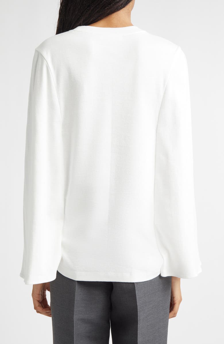 GIA STUDIOS Dover Cape Top, Alternate, color, Off White
