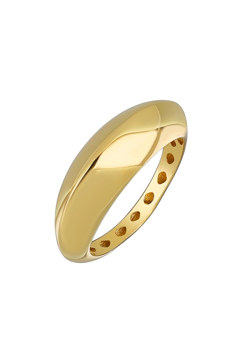 14K Gold Knife Edge Band Ring, Main, color, 14K YELLOW GOLD