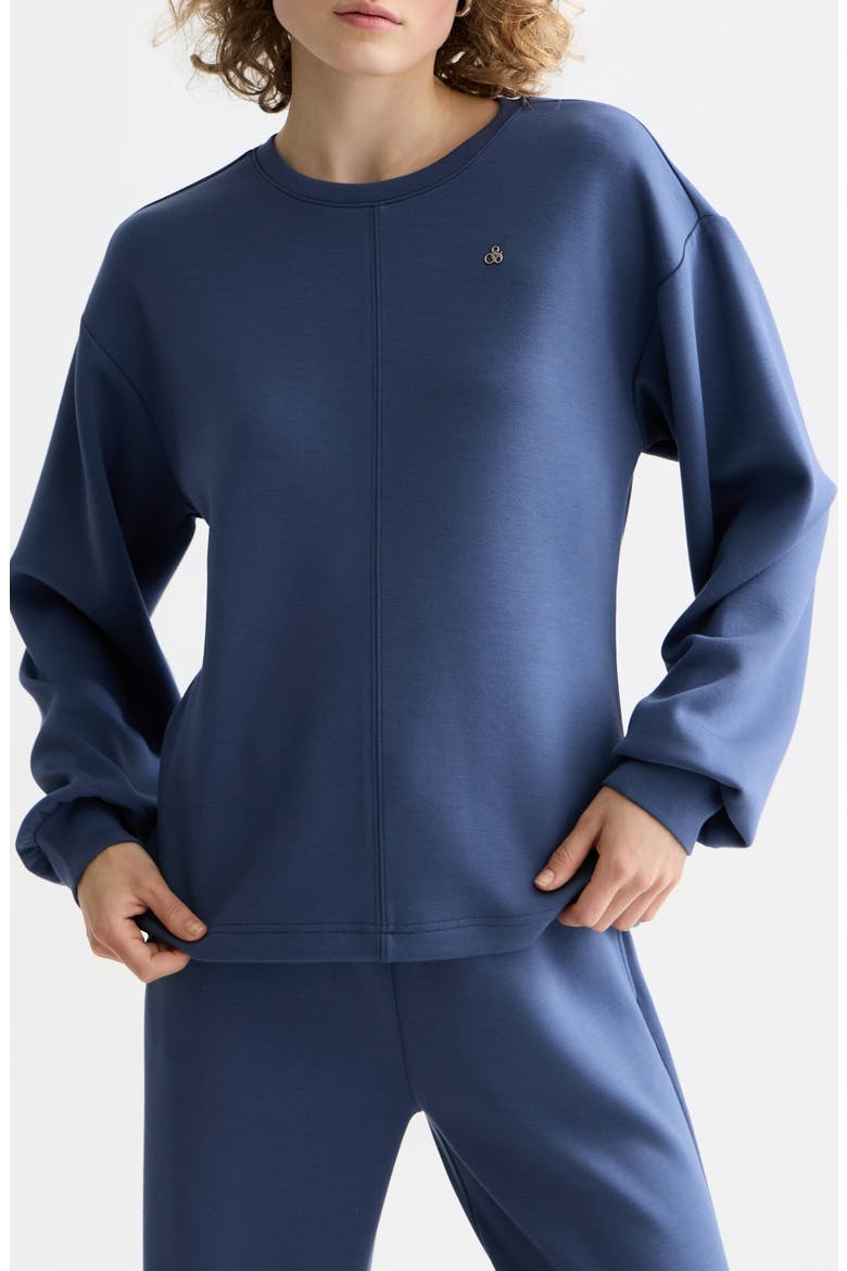 Relaxed Sweatshirt, Main, color, OCEAN