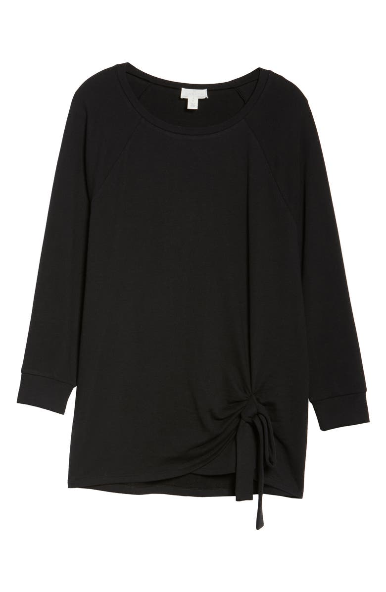 Caslon<sup>®</sup> Tie Knot Sweatshirt, Alternate, color,