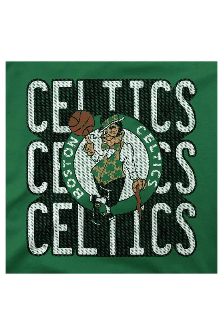 Unisex Stadium Essentials  Heather Green Boston Celtics Step Up T-Shirt, Alternate, color, Heather Green