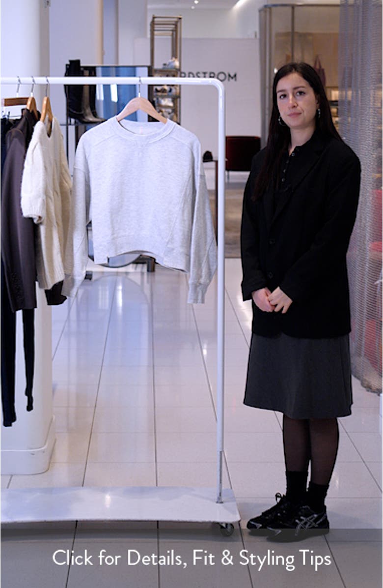 Intercept Cotton Blend Sweatshirt, sales video thumbnail