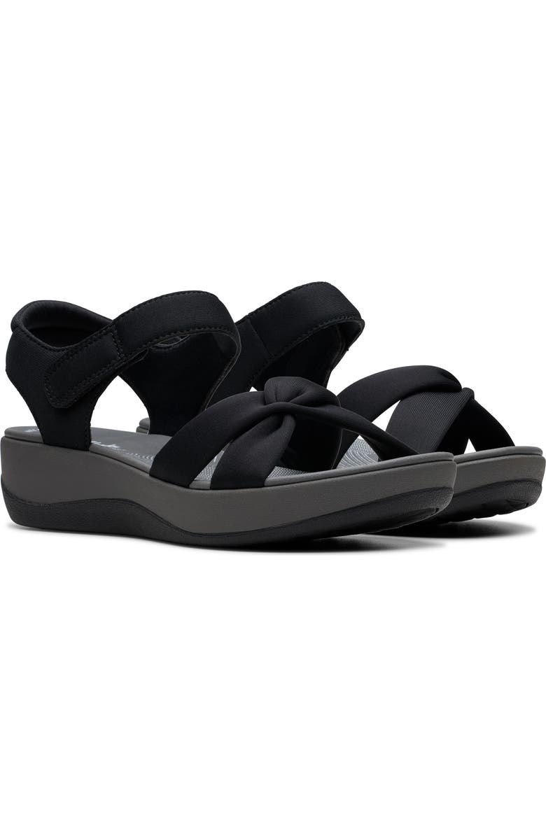Clarks<sup>®</sup> Arla Daisy Sandal, Alternate, color, Black