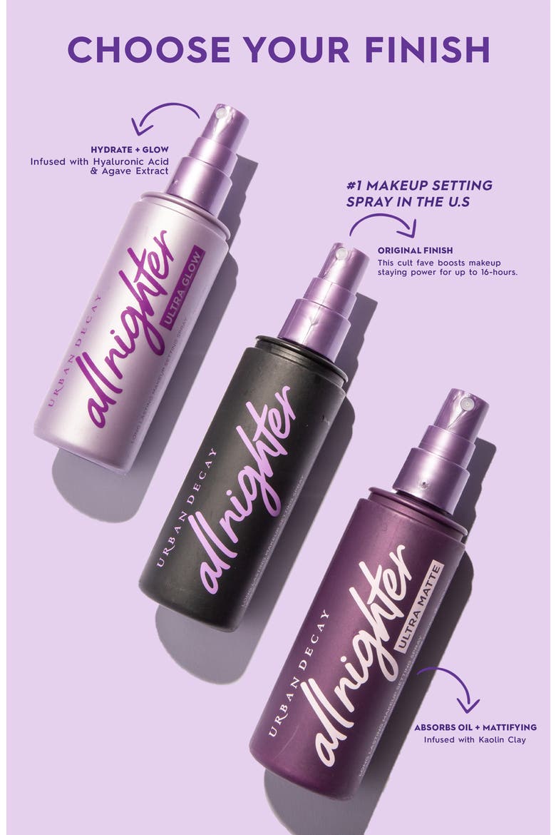 All Nighter Long-Lasting Makeup Setting Spray, Alternate, color, NO COLOR