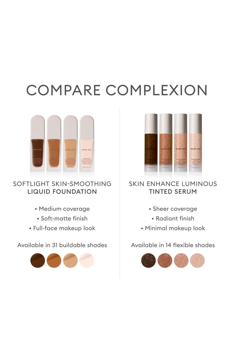 Rose Inc Skin Enhance Luminous Tinted Serum, Alternate, color, 100